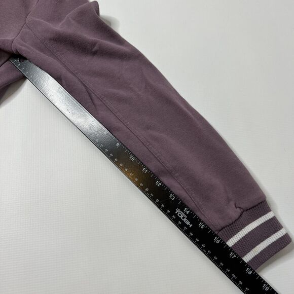 FILA Light Purple Crew Neck Sweatshirt, Striped, Womens Size Medium, Logo Patch - Picture 7 of 9